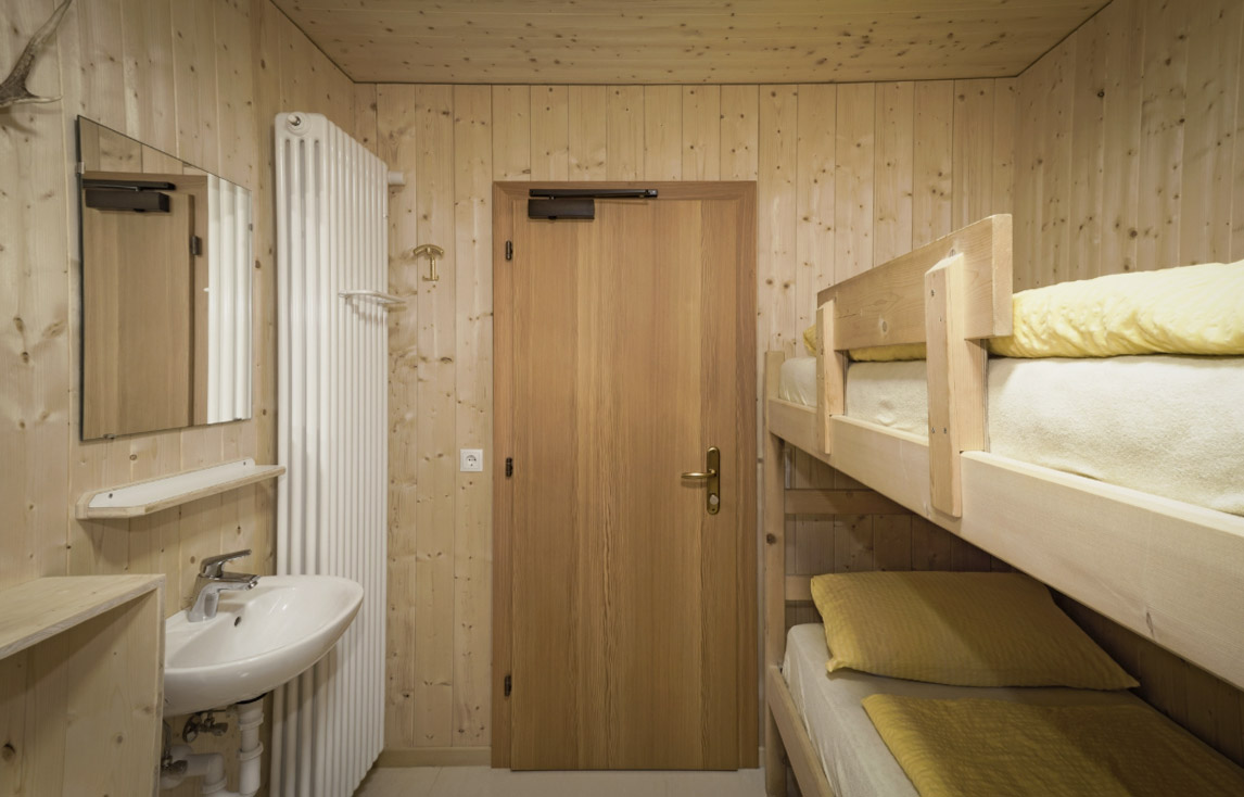 Unsere neuen Zimmer auf der Zufallhütte