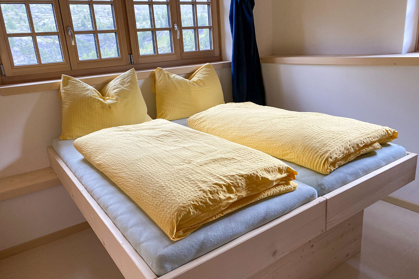 Zufallhütte Martelltal Neues Doppelzimmer